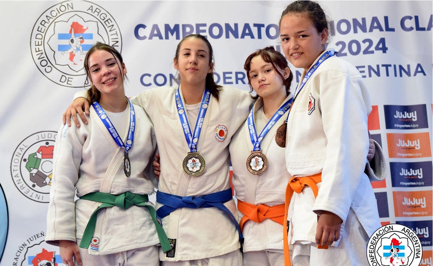 Tres podios en el Nacional de Jujuy