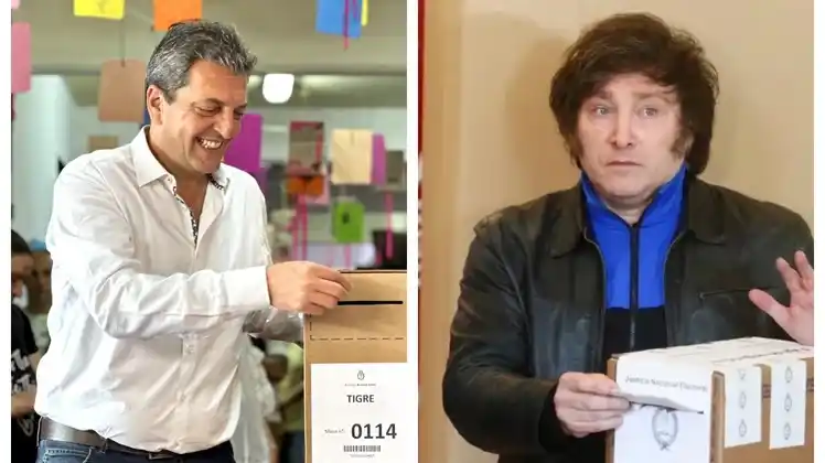 Habrá balotaje: Massa y Milei definirán al próximo presidente el 19 de noviembre
