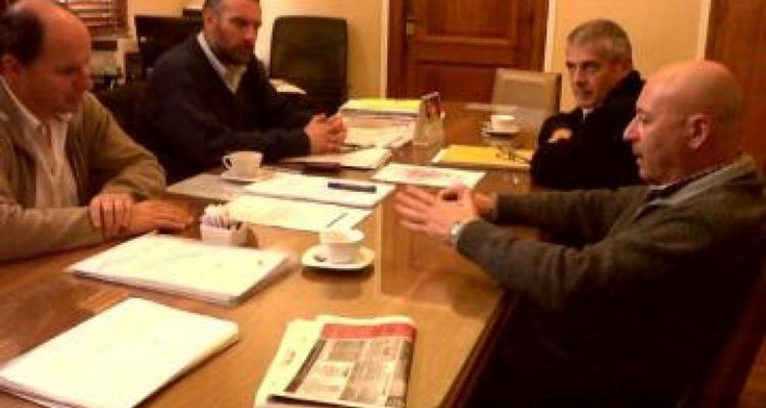 Guacone recibió a funcionarios provinciales