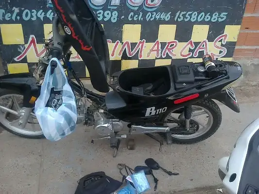 Robaron una moto