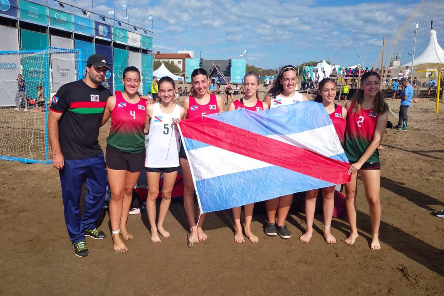 Juegos Evita de Playa: Deportistas entrerrianos participan