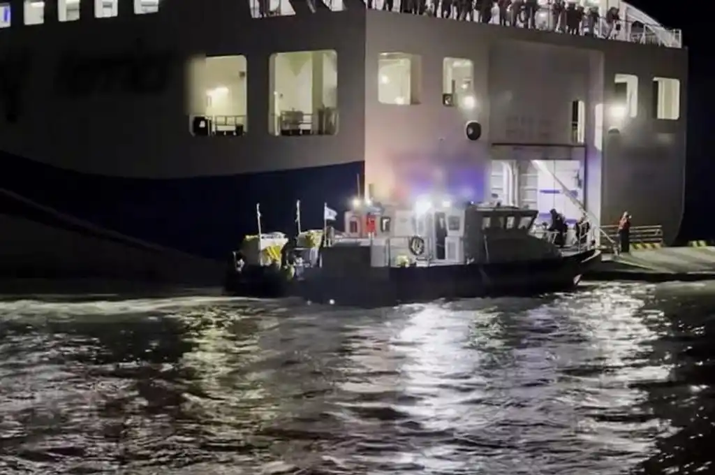 Rescatan a 267 personas tras naufragio de un trasbordador en Corea del Sur.
Foto: Agencia NA (Xinhua)