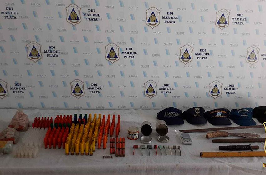 Hallan armas y una base de recarga de municiones clandestinas en el barrio Libertad