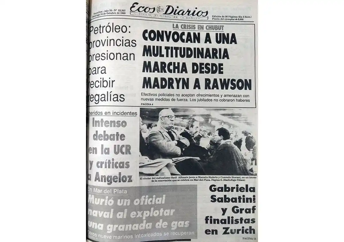 Domingo 14 de octubre de 1990