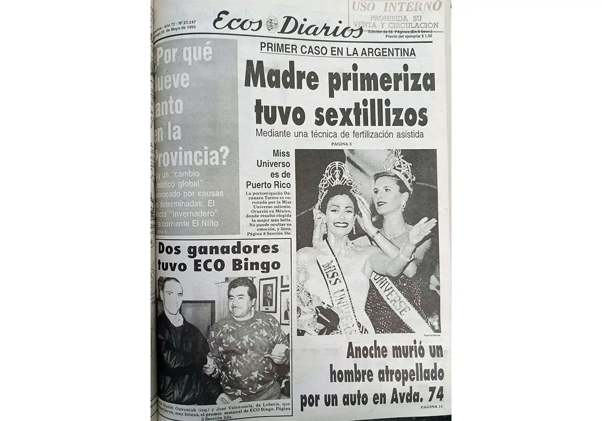 Domingo 23 de mayo de 1993