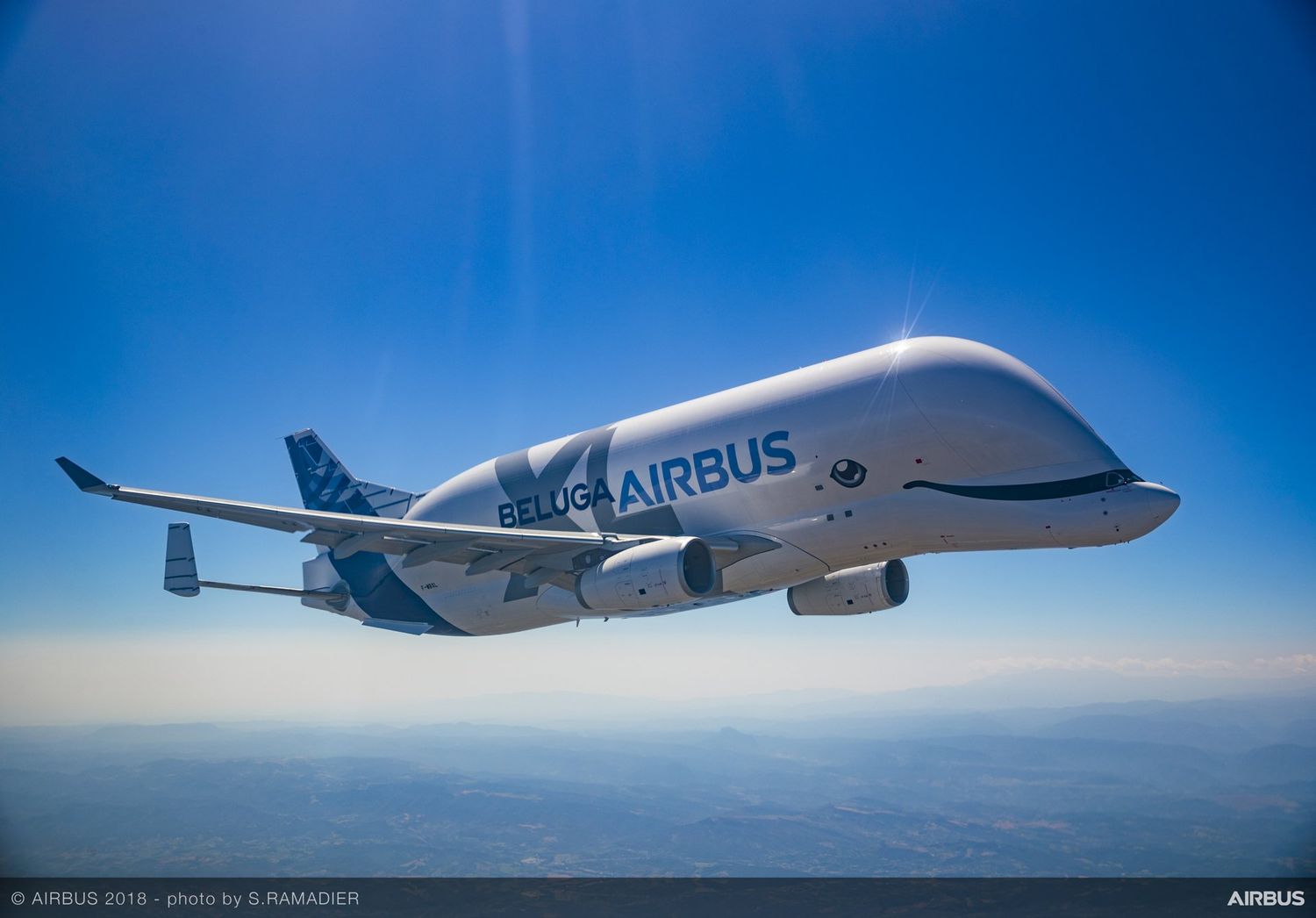 Airbus puso en servicio el primer BelugaXL