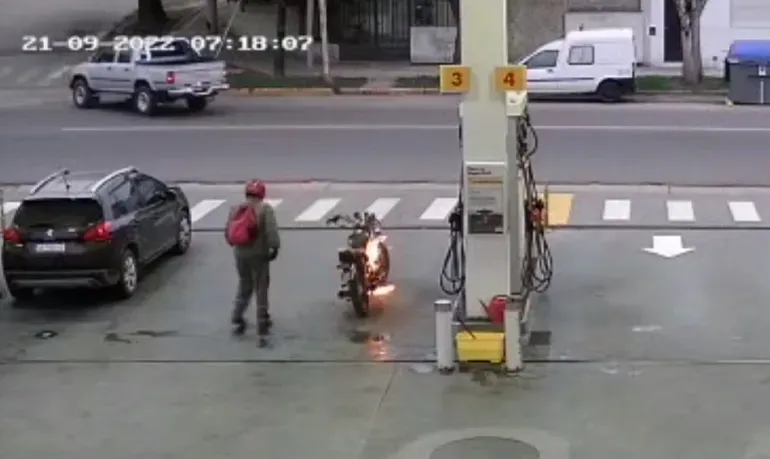 fuego moto
