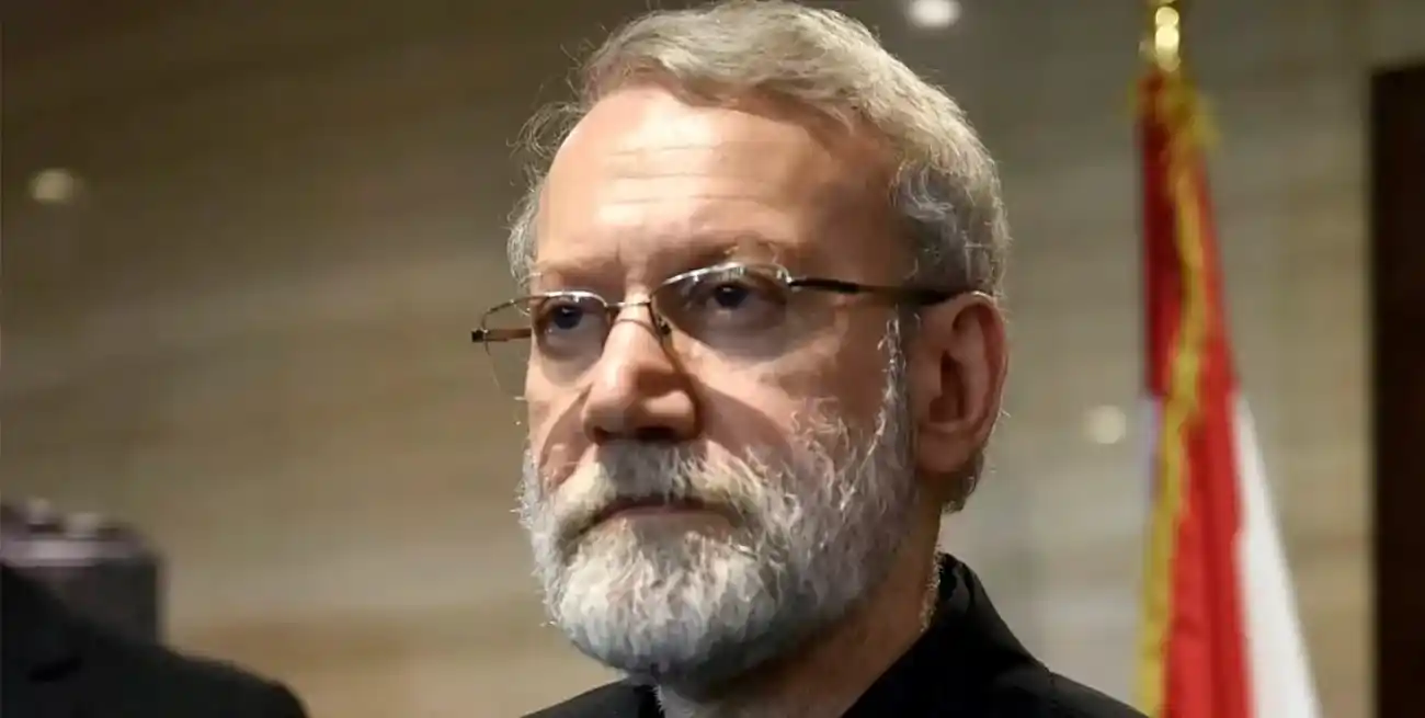 Alí Lariyani, secretario del Consejo Supremo de Seguridad Nacional. Foto: NA.