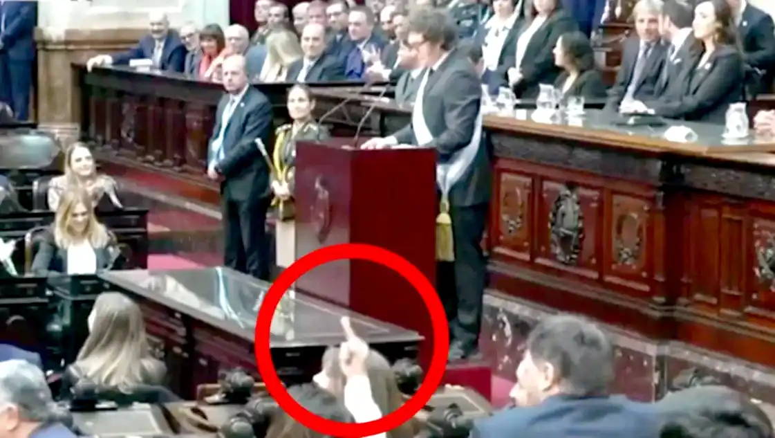 Sabrina Selva de Unión por la Patria le hizo "fuck you"