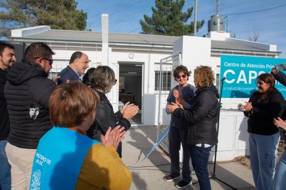 Quedó inaugurada la ampliación del CAPS Ruta 3 Sur