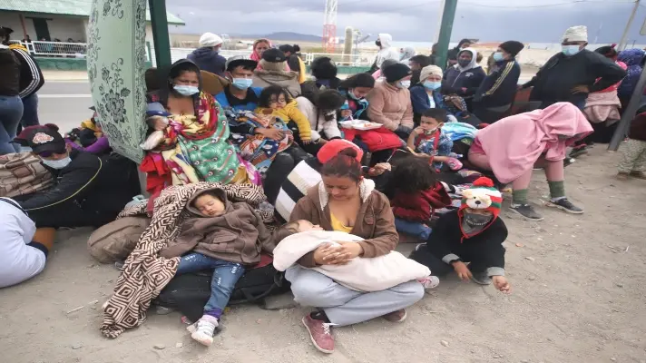 ¡PREOCUPADOS! Cruz Roja advierte que migrantes venezolanos en Chile sufren desnutrición y neumonía