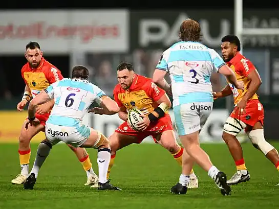 “Nacho” Calles en acción ante Bath.