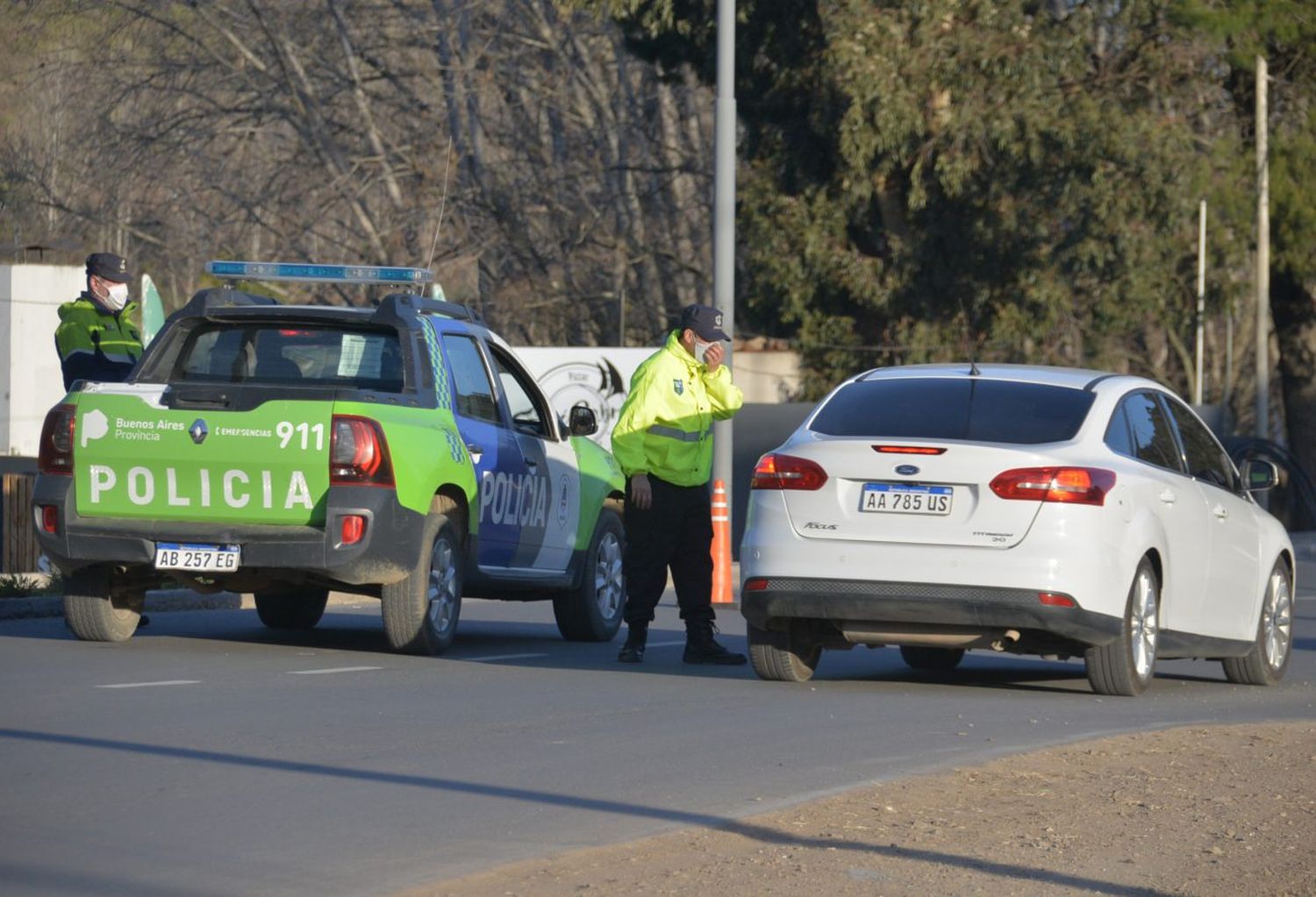 Hubo más gente en plazas y paseos y se labraron varias infracciones