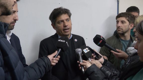 Axel Kicillof en Tandil: "Nosotros no paramos ninguna obra"