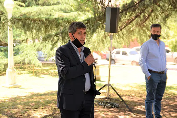 El intendente municipal ofreció un brindis de Navidad