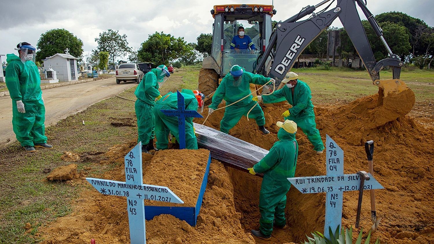 Brasil volvió a batir el récord de muertes diarias