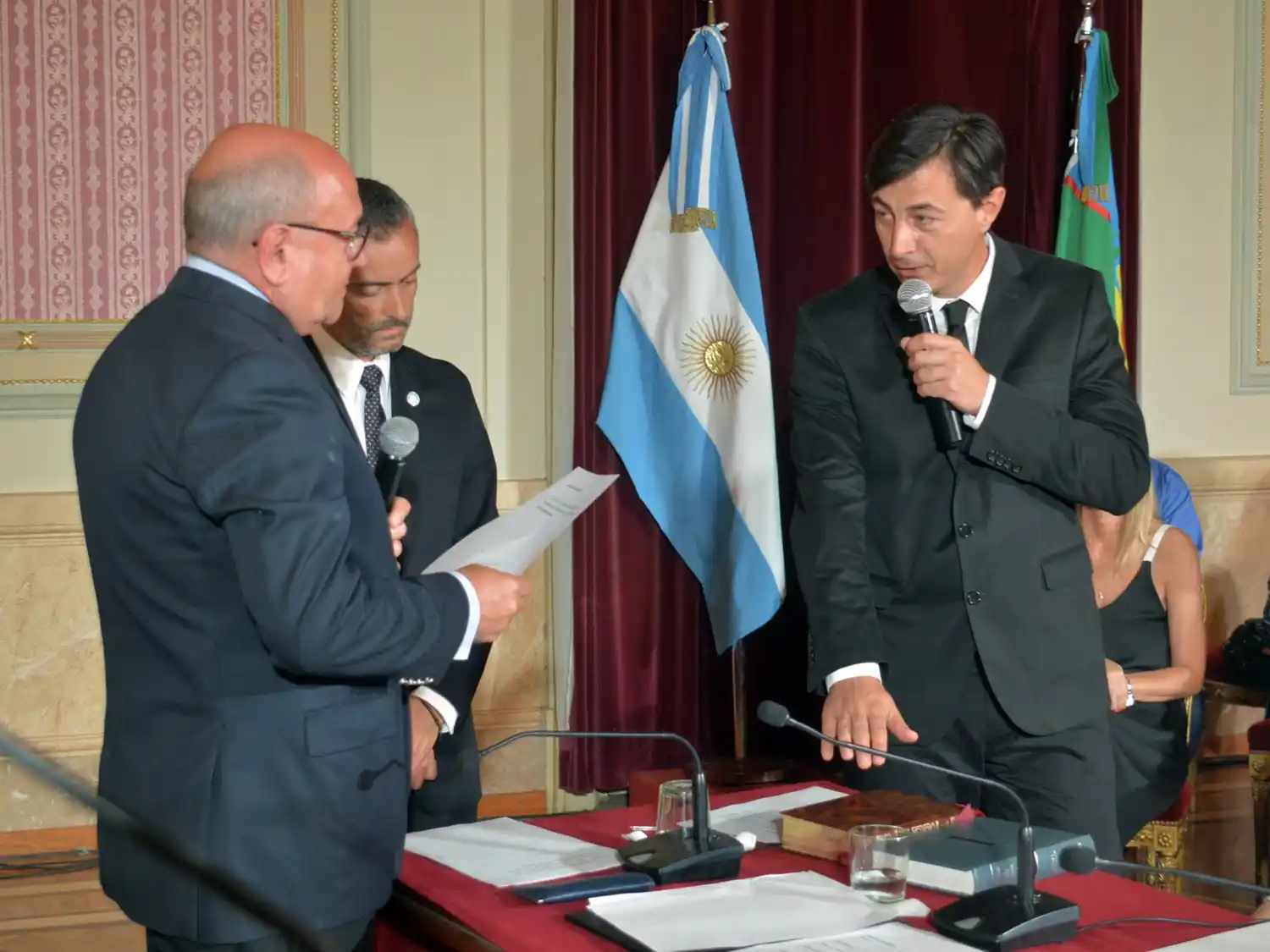 El concejal Darío Méndez (Unión por la Patria) asumió su banca el 10 de diciembre de 2021.