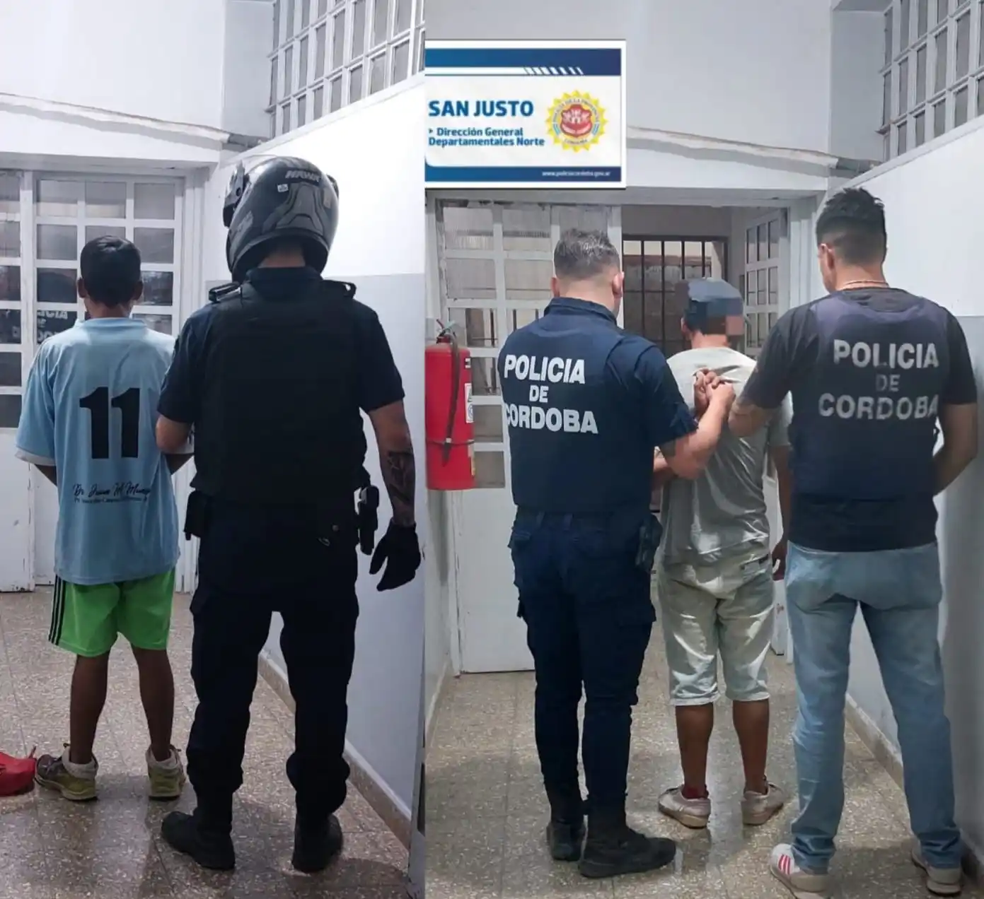 Los detenidos ya están a disposición de la Fiscalía de Instrucción de Morteros