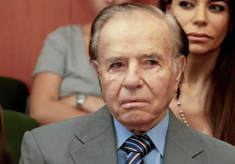 Carlos Menem no podrá competir en las PASO
