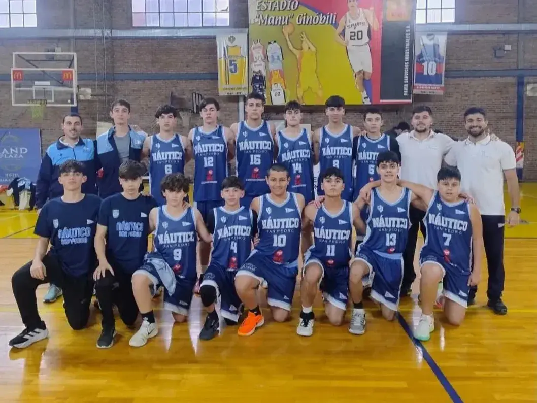 El U15 de Náutico San Pedro logró dos triunfos históricos en Bahía Blanca.