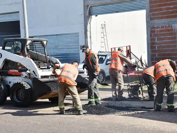 Programa de arreglo y bacheo de calles