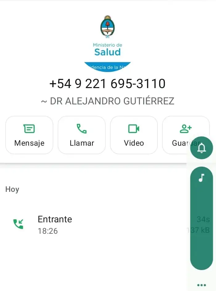 falsas llamadas