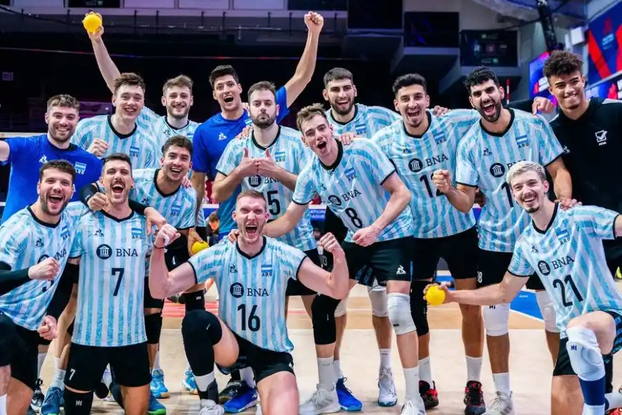 Triunfazo de la Selección Argentina en la Liga Mundial de Vóley