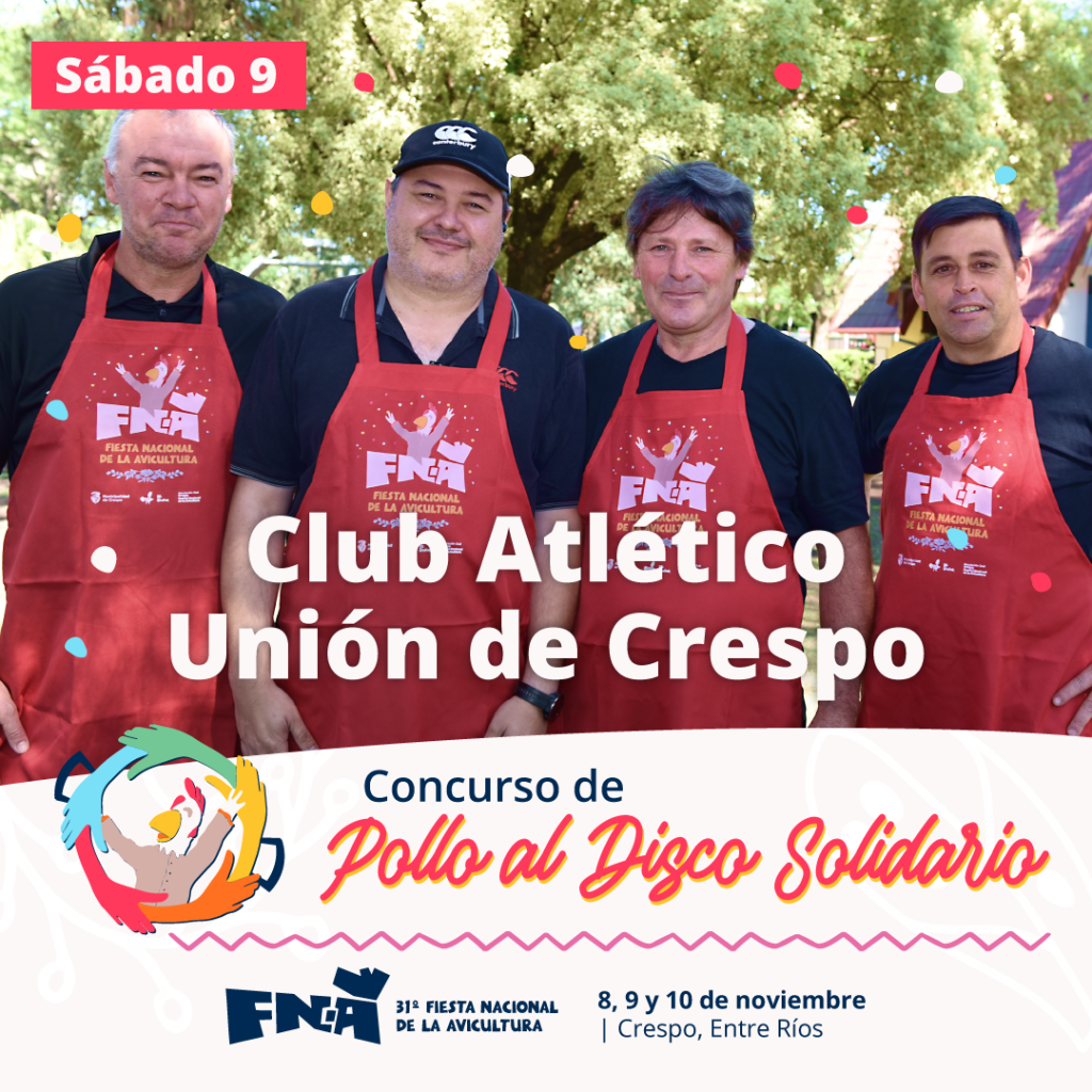 Pollo al disco solidario FNA 2024