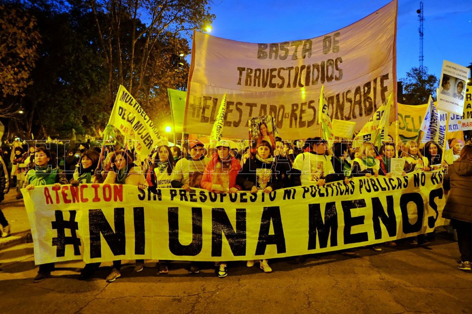 Movimientos de mujeres preparan otra marcha en Mar del Plata