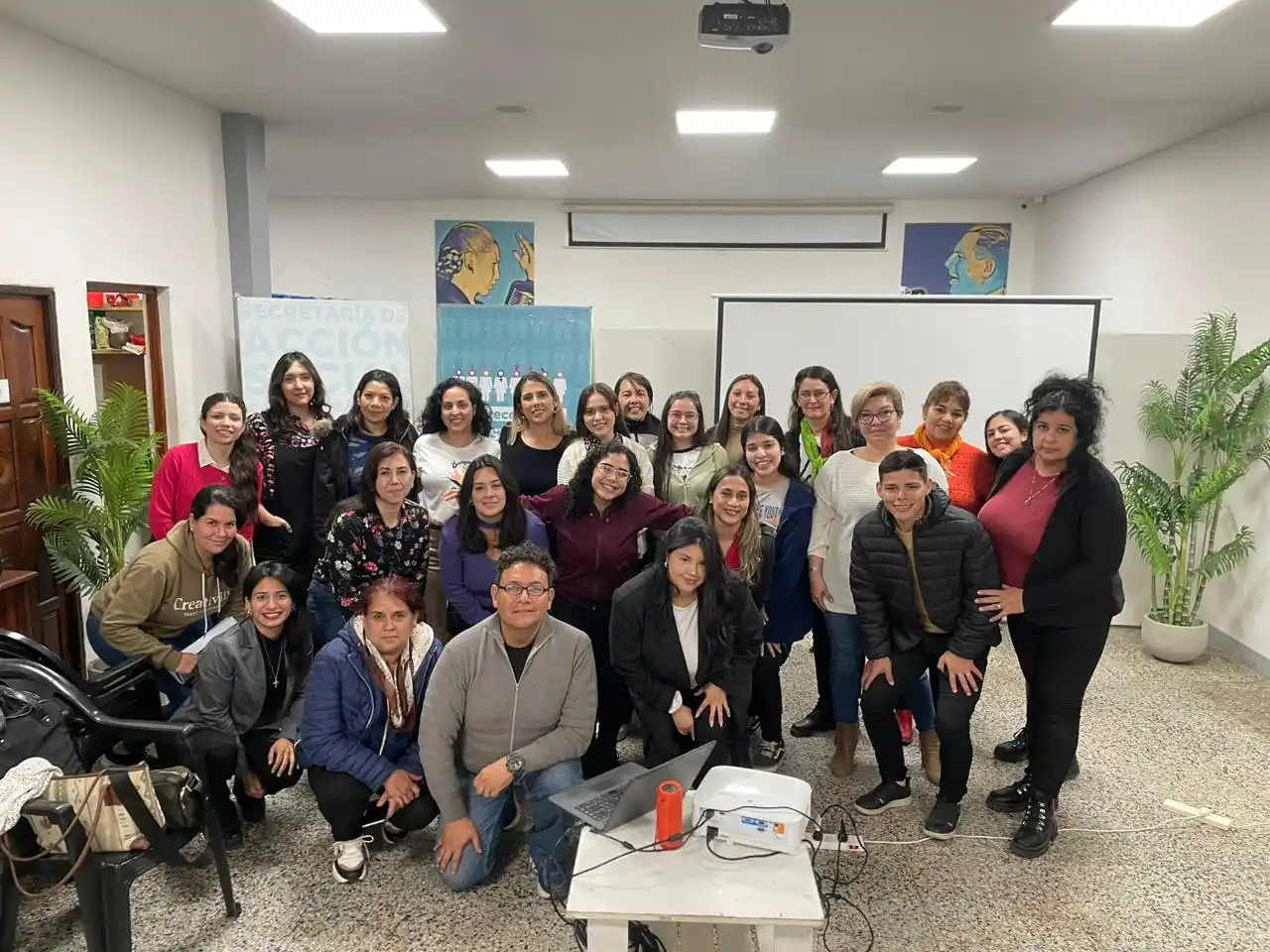 Se realizó una nueva charla en la Escuela Municipal de Formación Popular en Género