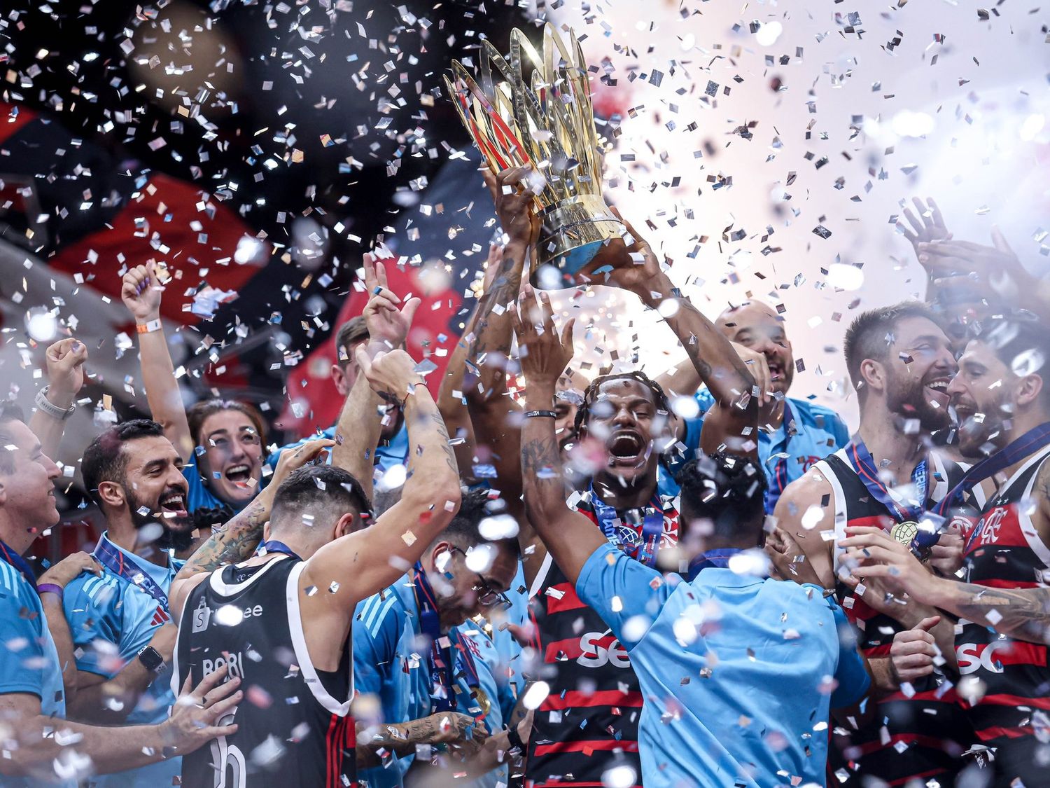Flamengo le ganó 83 a 57 a Boca en la final y es el campeón de la BCLA.Foto:FIBA Américas
