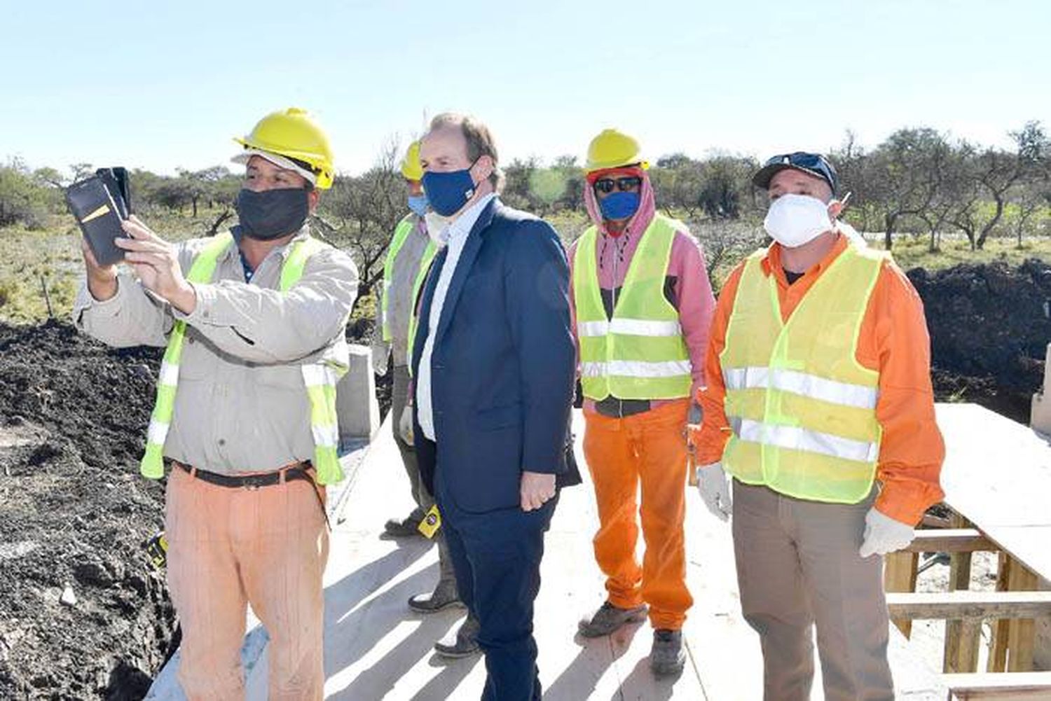 Bordet resaltó la reactivación de las  obras viales para el sector productivo  que generan empleo 