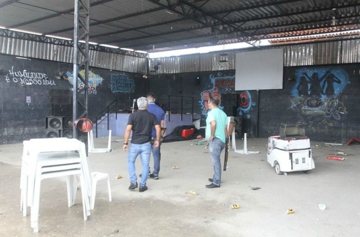 Banda narco mató a 14 personas en un club de Brasil
