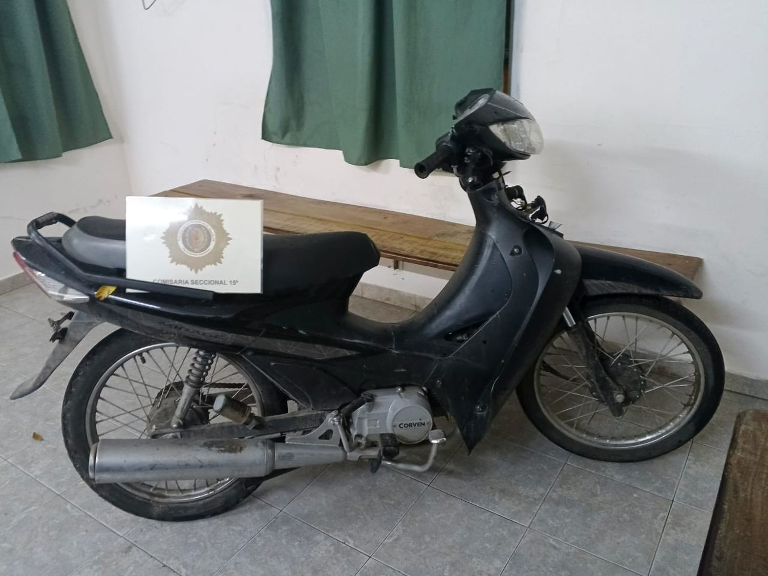 Apareció en Rafaela una moto robada horas antes a 60 kilómetros de la ciudad