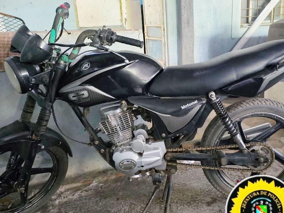 Recuperaron una motocicleta en un operativo de rutina