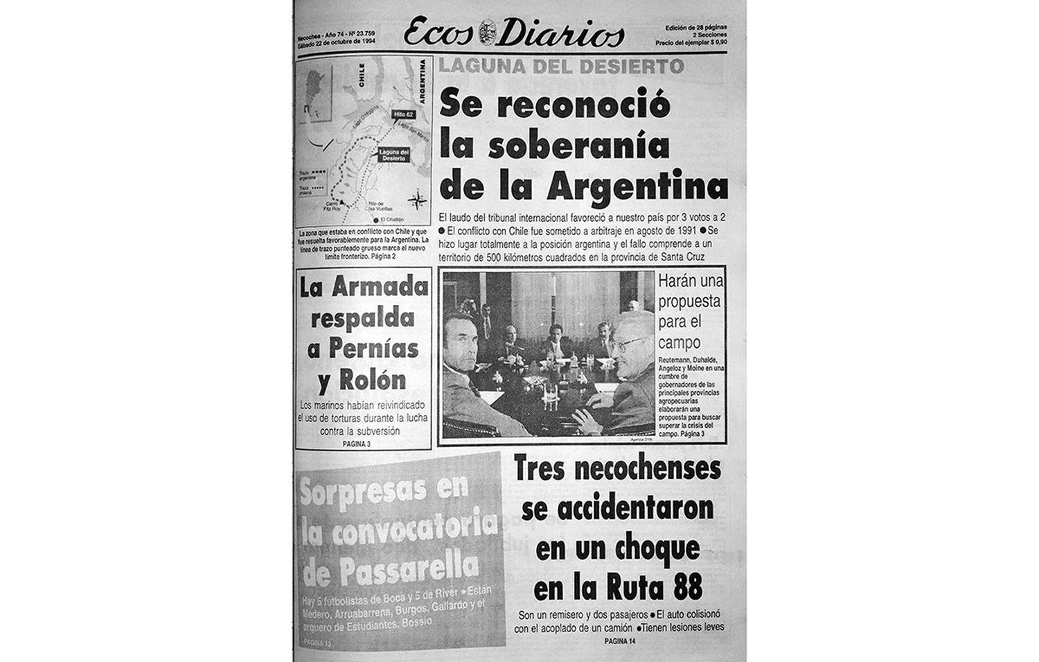 Sábado 22 de octubre de 1994