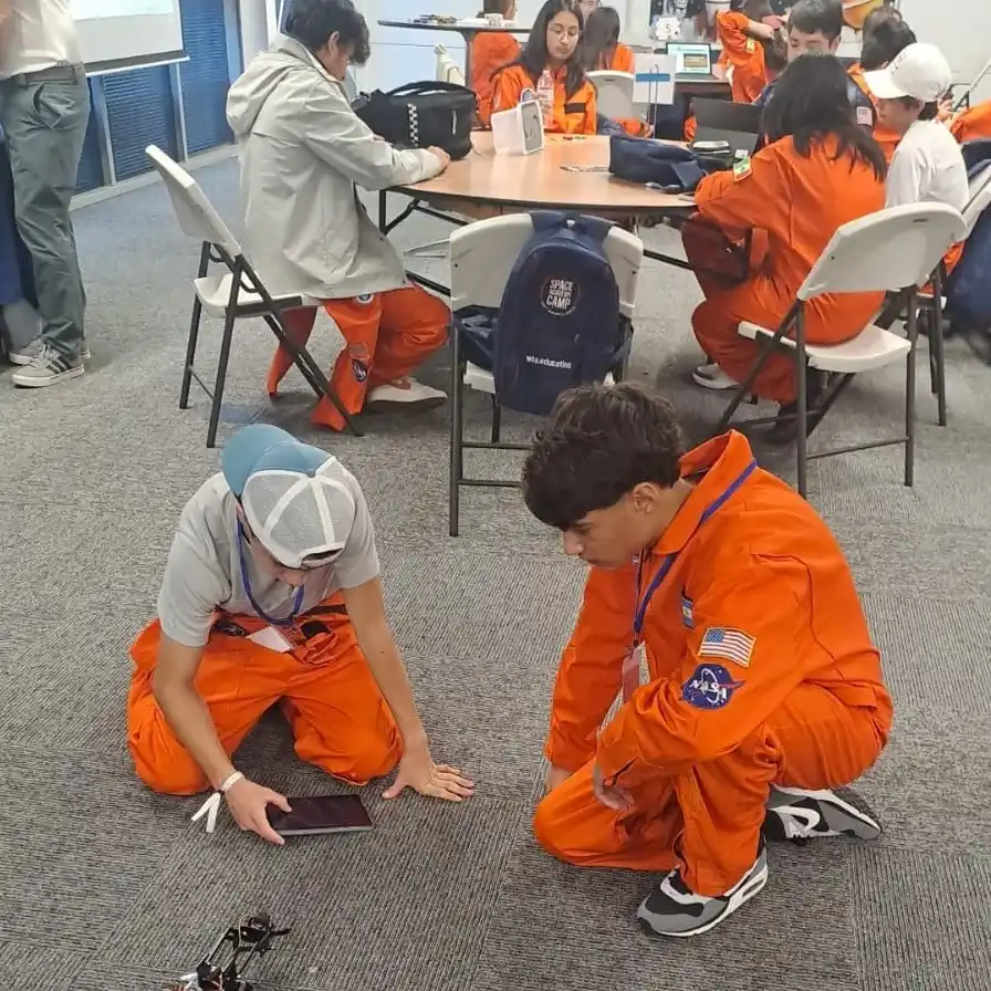 Santiago Folmer en la Nasa