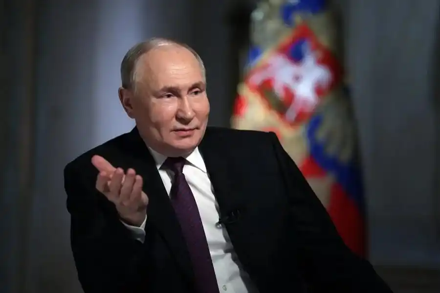 Vladimir Putin, presidente de Rusia.