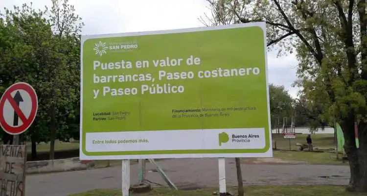Pasillo y Balneario para puesta en valor