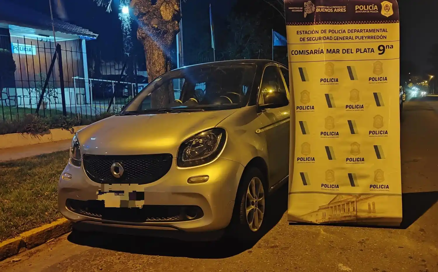 El auto tenía pedido de secuestro de septiembre del año pasado.