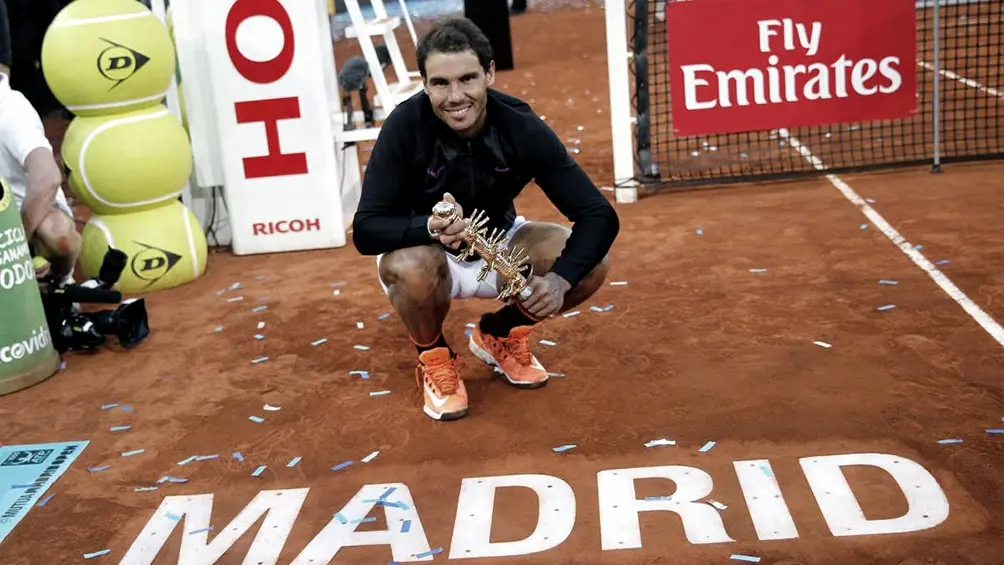 El abierto de tenis de Madrid tampoco se jugará en septiembre