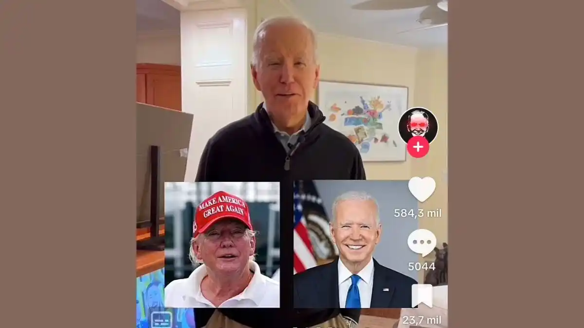 ¡MÍRENLO PUES! Biden abre una cuenta en el tan criticado TikTok