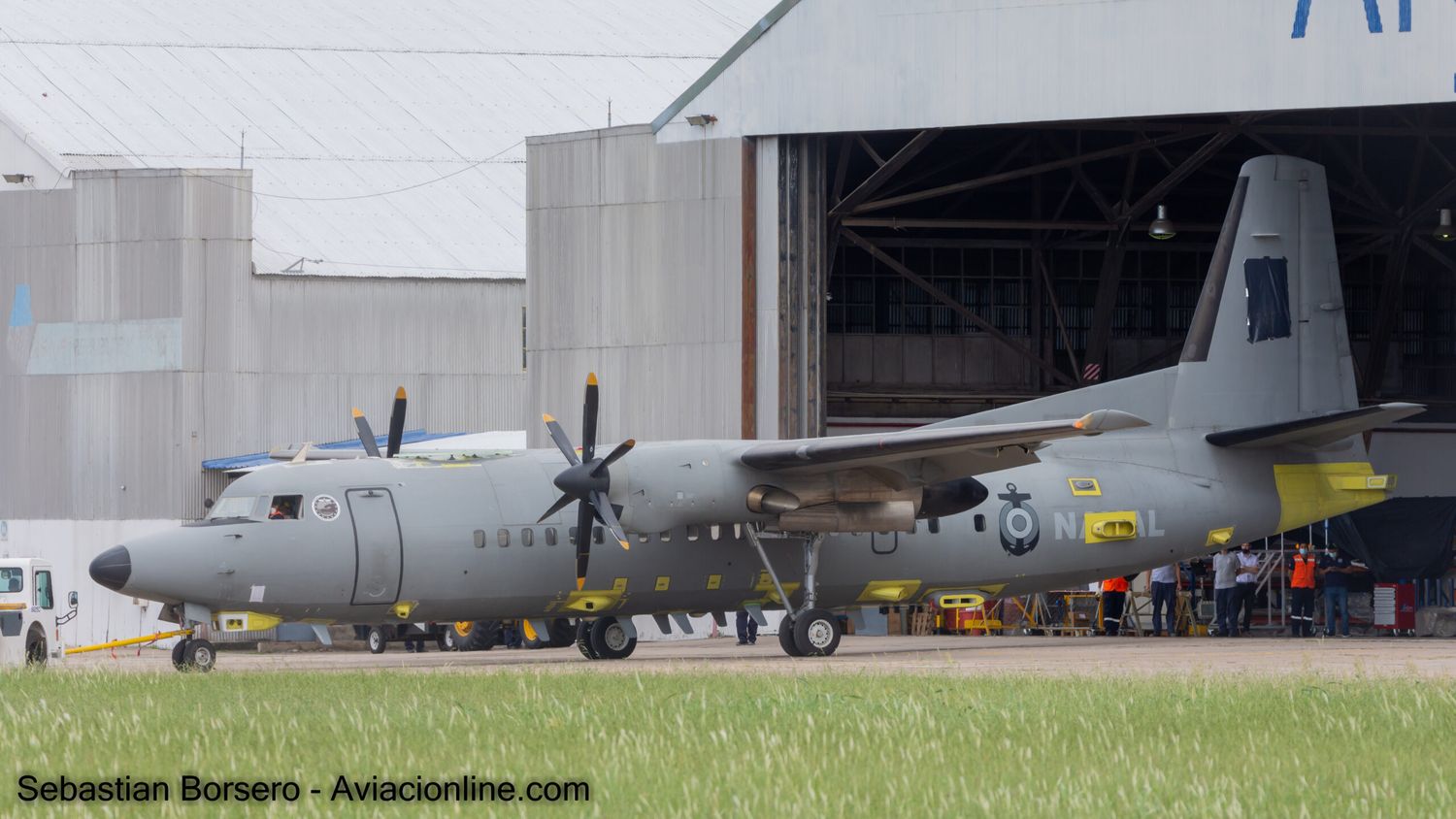 El Fokker 50 SIGINT de la Marina de Guerra del Perú está completo al 90%