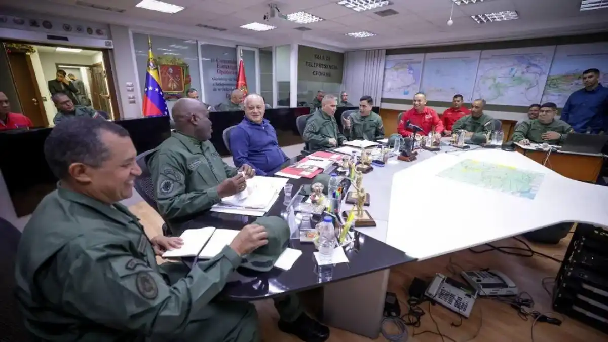 Diosdado se reunió con el alto mando militar: ¿de qué hablaron?