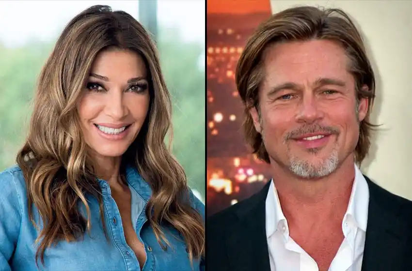 Catherine Fullop y Brad Pitt unidos por una extraña enfermedad