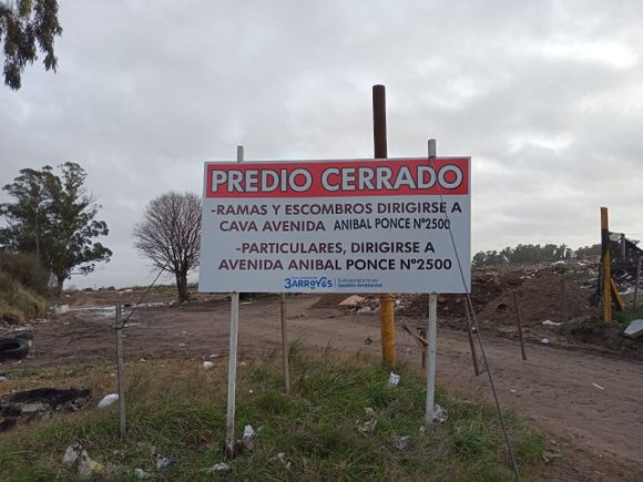 Cierre definitivo de la cava en Av. Constituyentes: se solicita colaboración a los vecinos