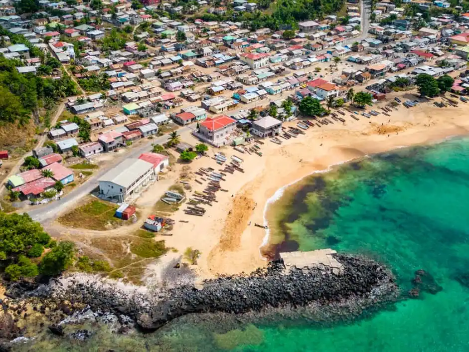 La isla, perteneciente a Guinea Ecuatorial, solicitó ser reconocida como territorio asociado a la República Argentina. Foto: Gentileza