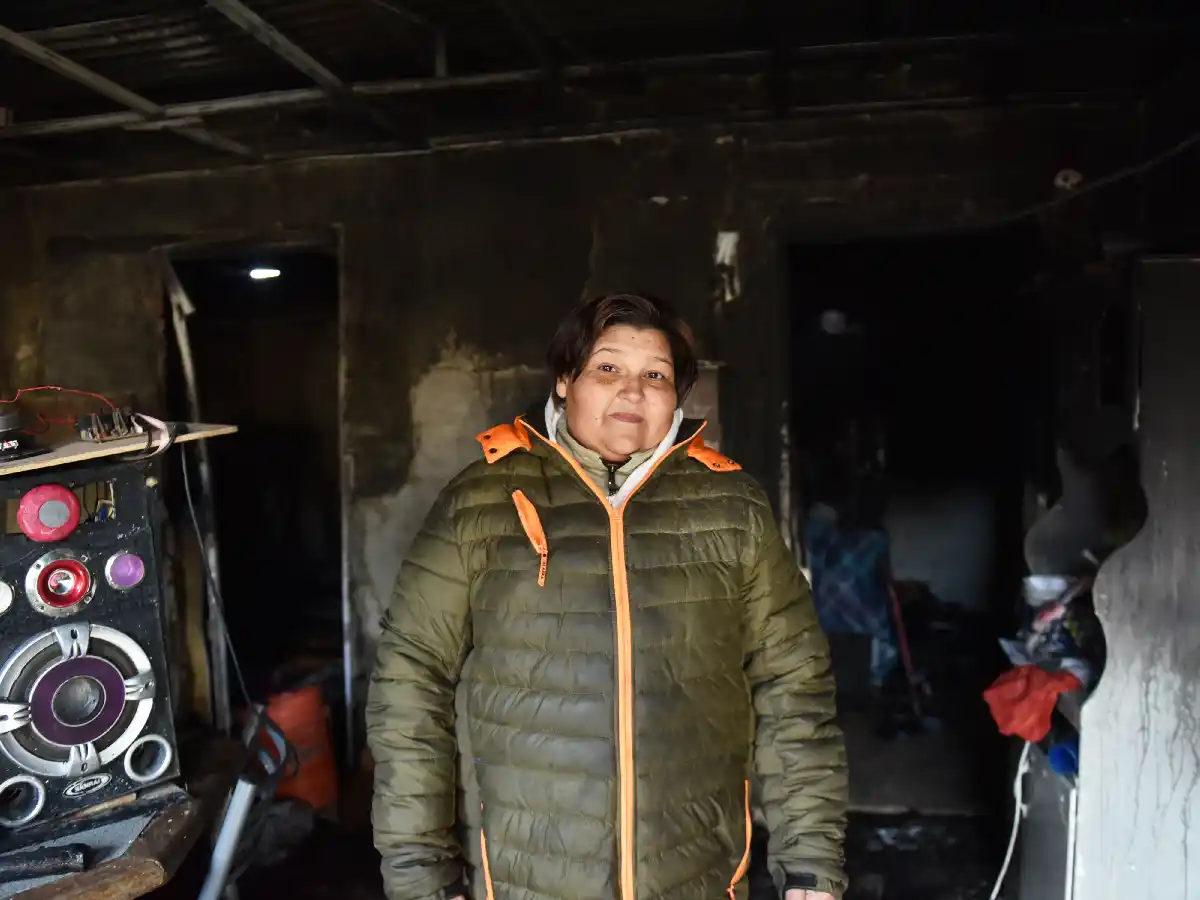 El fuego se devoró la casa y también la esperanza del trasplante    