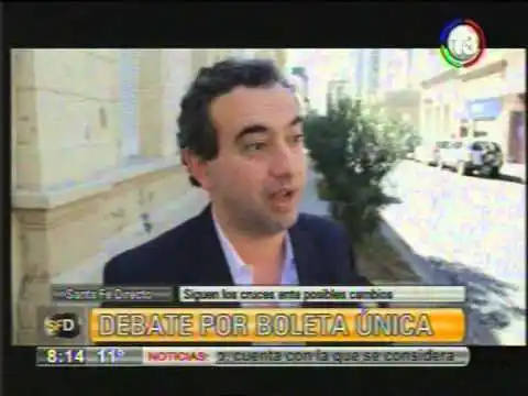 Javkin: “Entiendo que sería una reforma electoral regresiva”