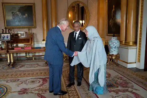 El rey Carlos III sigue con sus actividades oficiales. Foto AFP